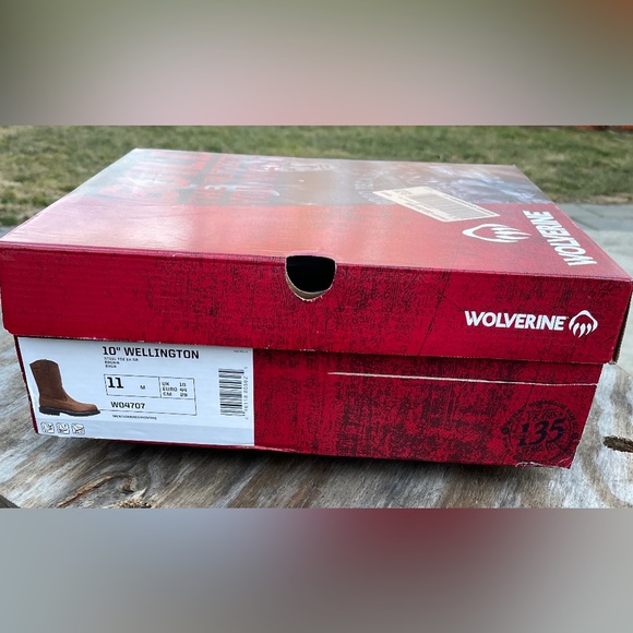 Wolverine 10” Wellington Steel Toe Boot - Picture 4 of 4